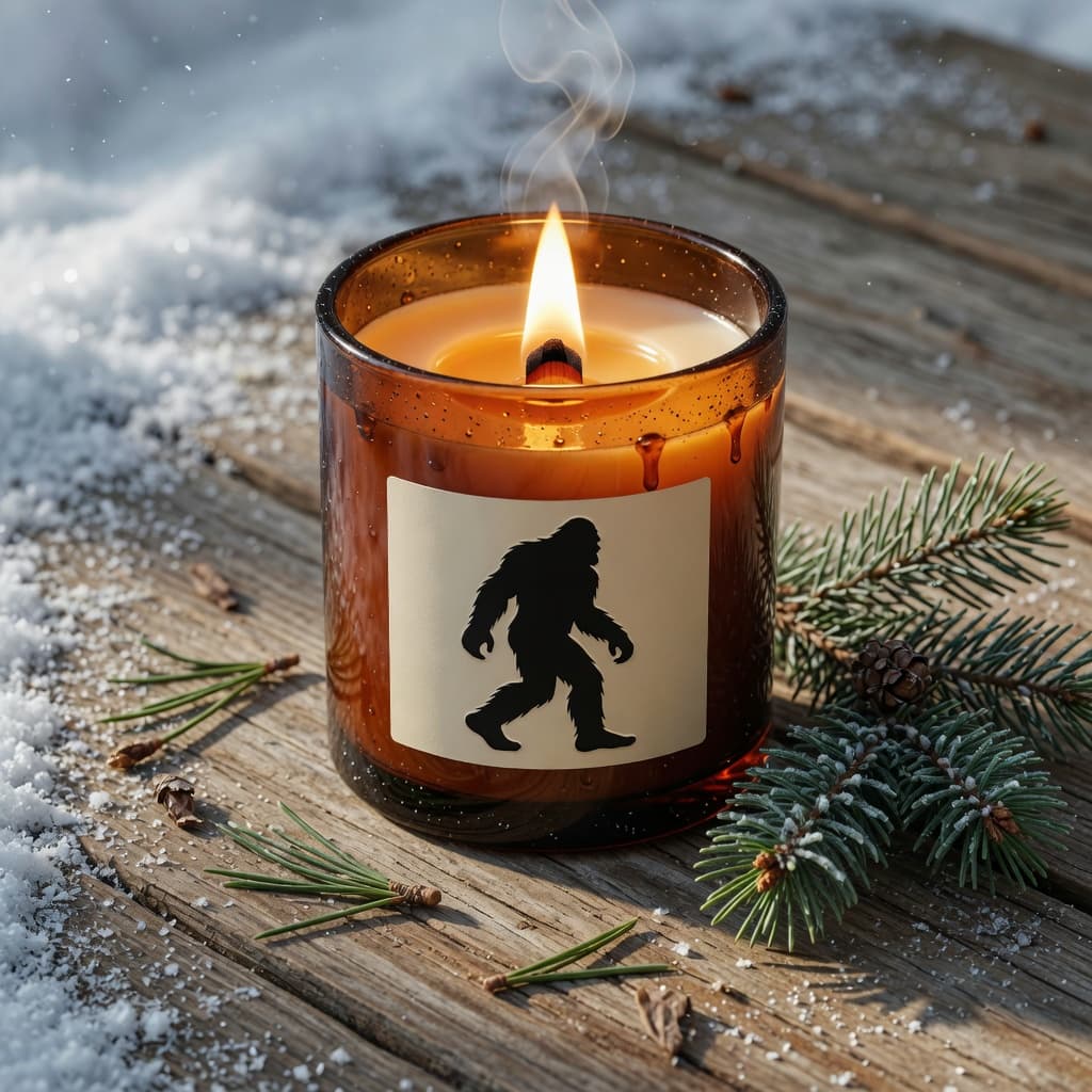 Pine Ridge wooden-wick candle