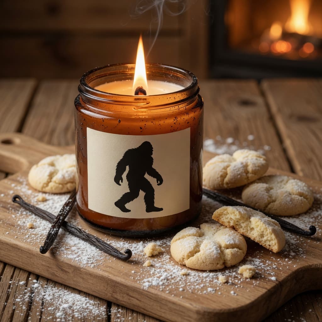 Vanilla Ember wooden-wick candle